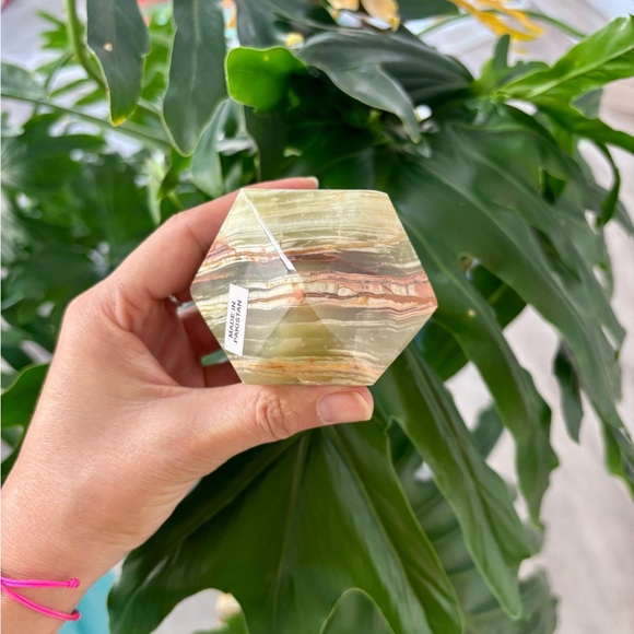 Green Onyx Paper weight - Picture 2 of 6